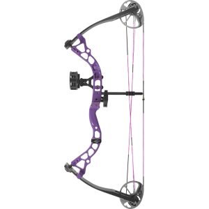 Diamond Atomic Bow Package Purple 12-24 in. 29 lbs. LH