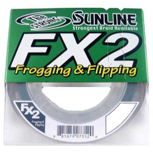 FX2 BRAID 300 YD DARK GREEN 50 LB.