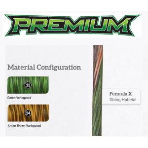 First String Premium String Set Green/Brown Mission Riot